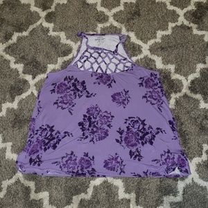 Super soft crochet detail cami